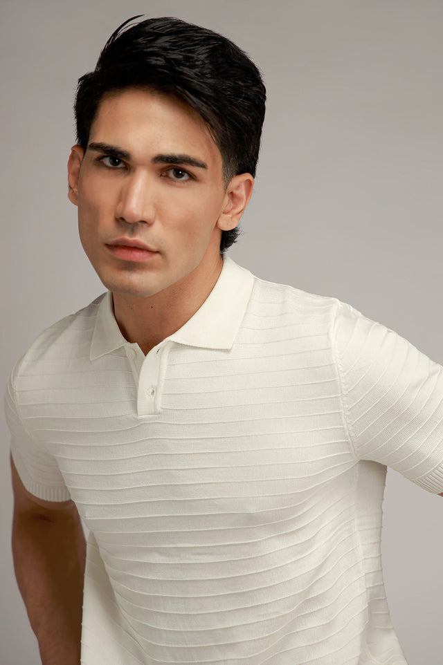 Basic Textured Polo