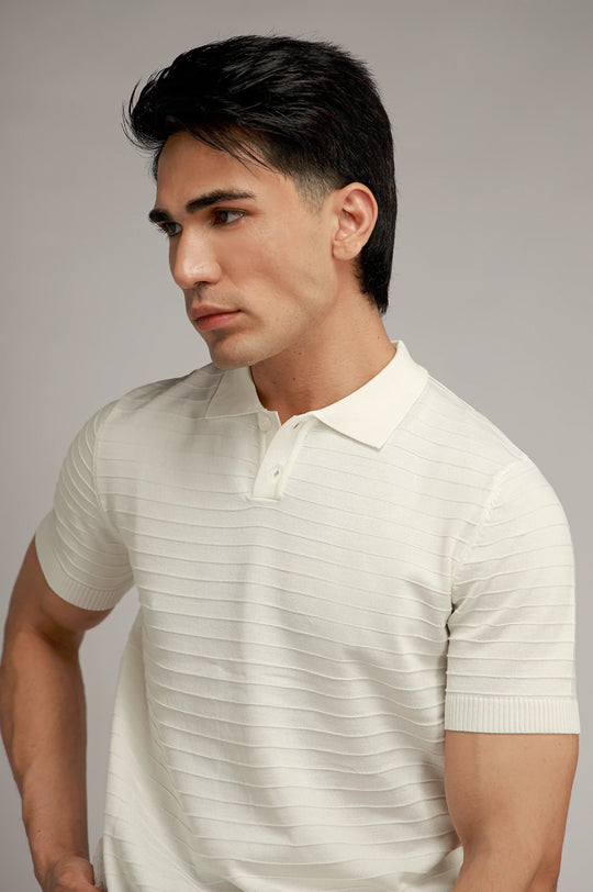 Basic Textured Polo