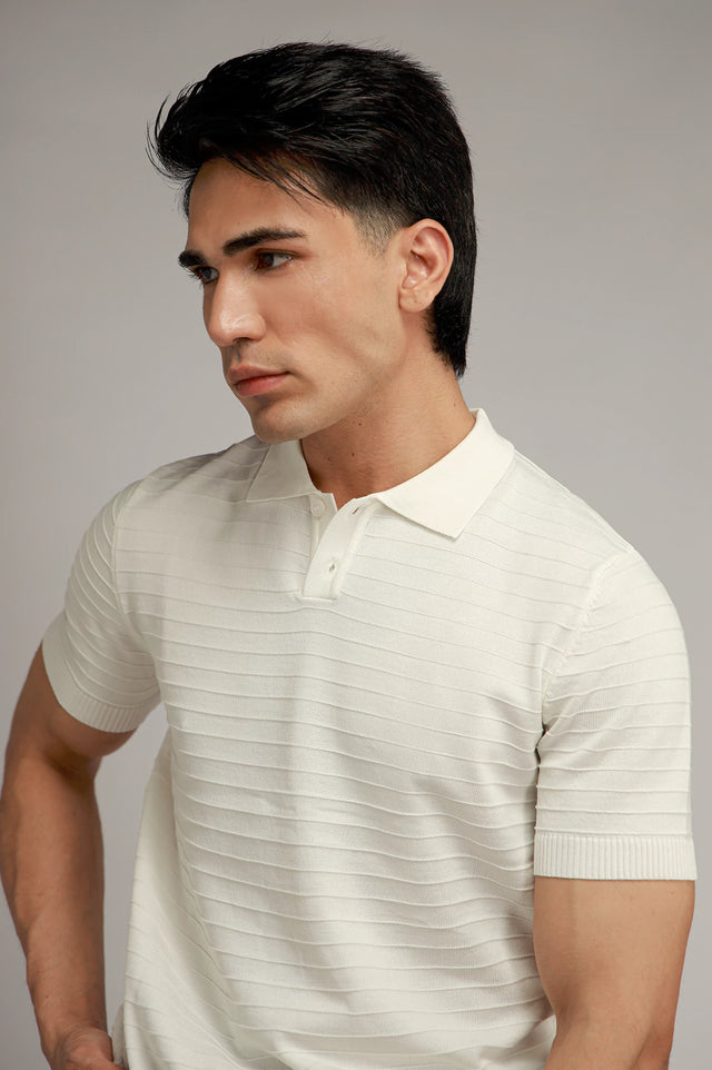 Basic Textured Polo