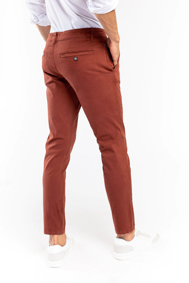 Basic Maroon Chinos - 9figure