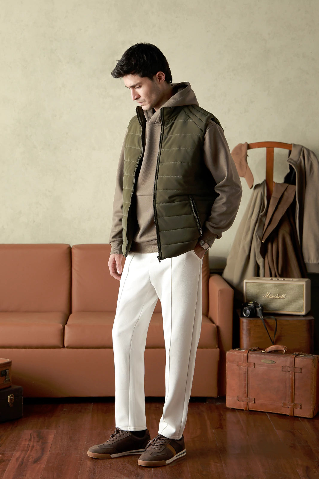 Sleeveless Puffer Jacket