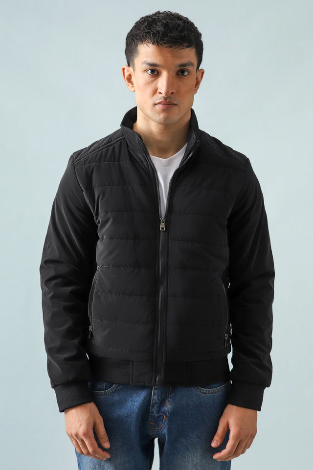 Mock Neck Puffer Jacket