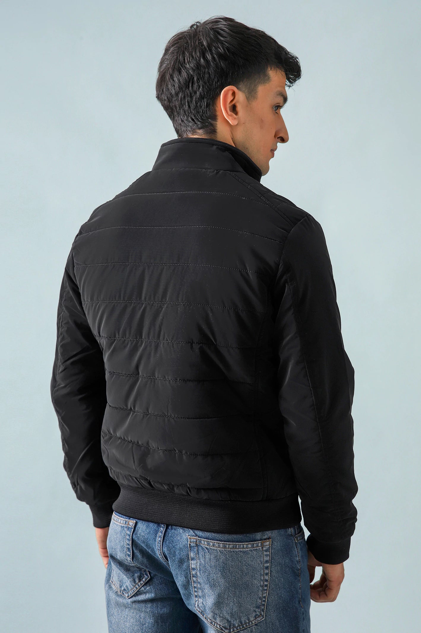 Mock Neck Puffer Jacket