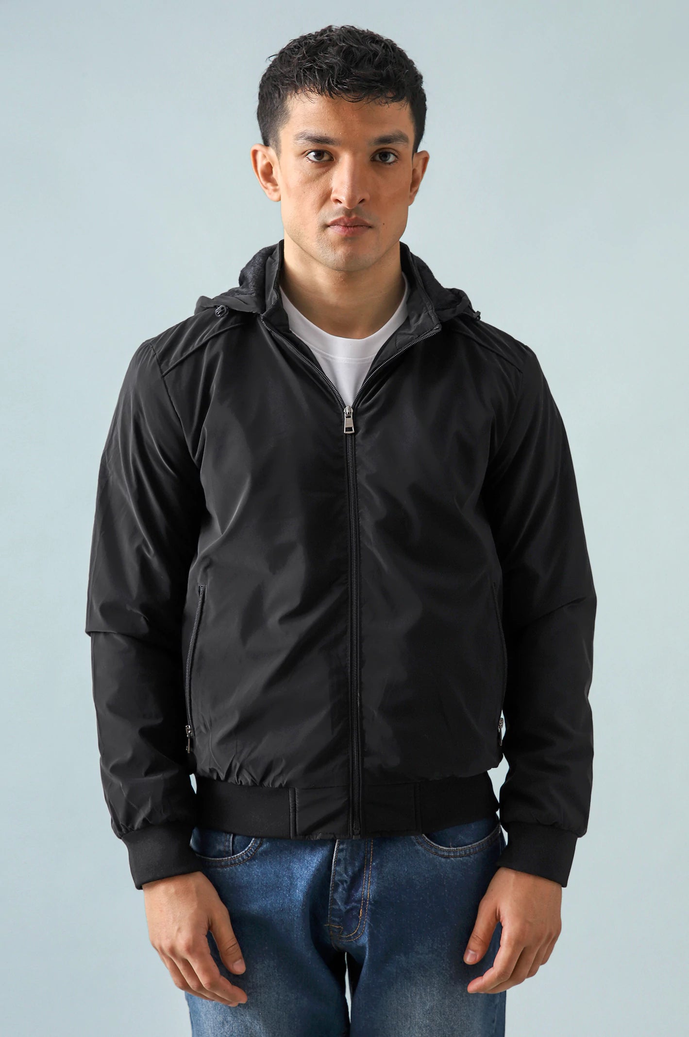 Basic Hooded Jacket