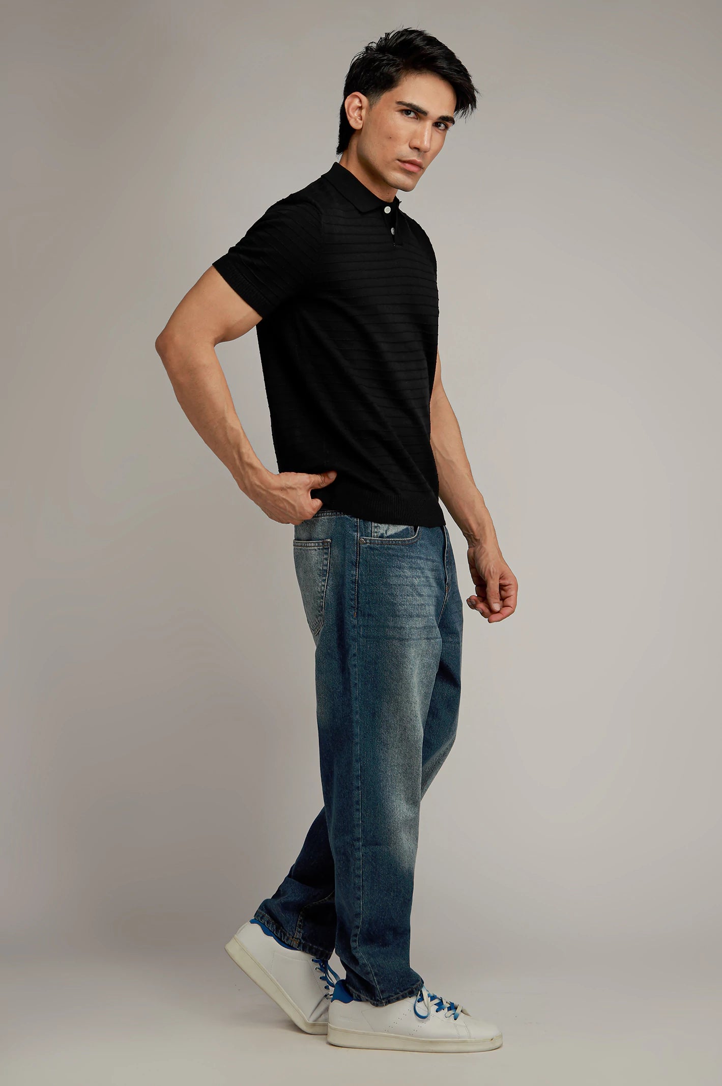 Textured Polo