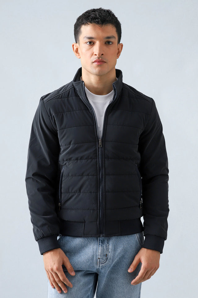 Mock Neck Puffer Jacket