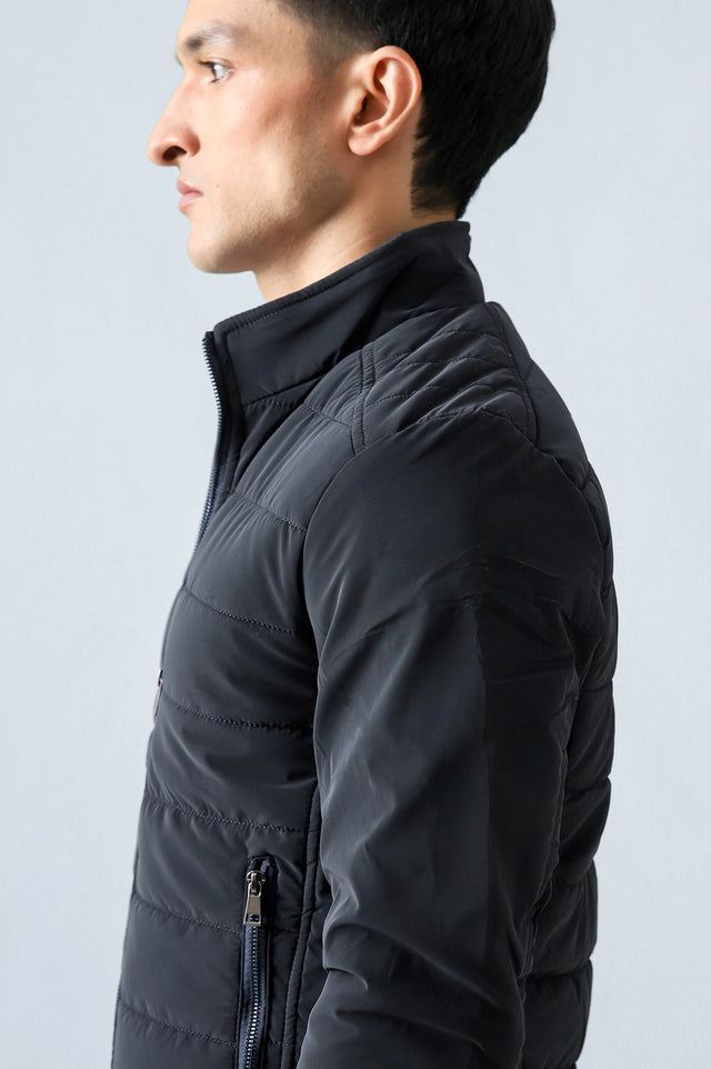 Mock Neck Puffer Jacket