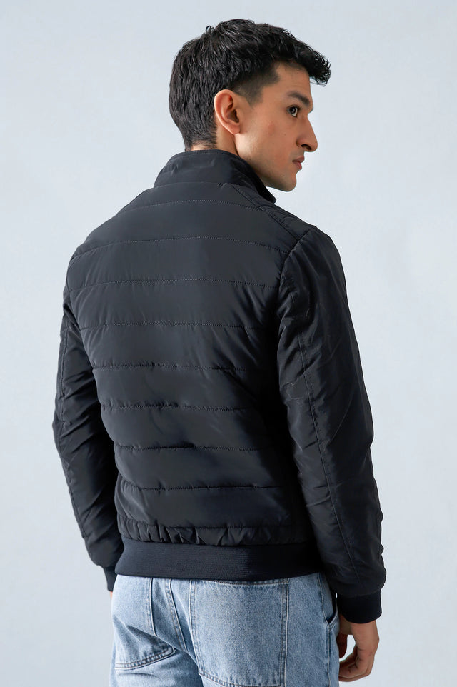 Mock Neck Puffer Jacket