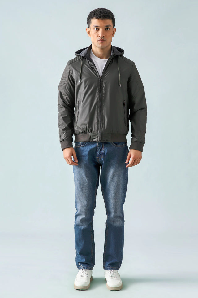 Reversible Hooded Jacket