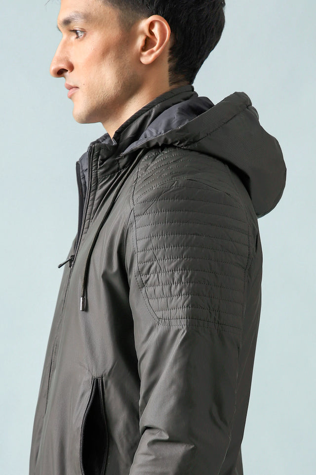 Reversible Hooded Jacket
