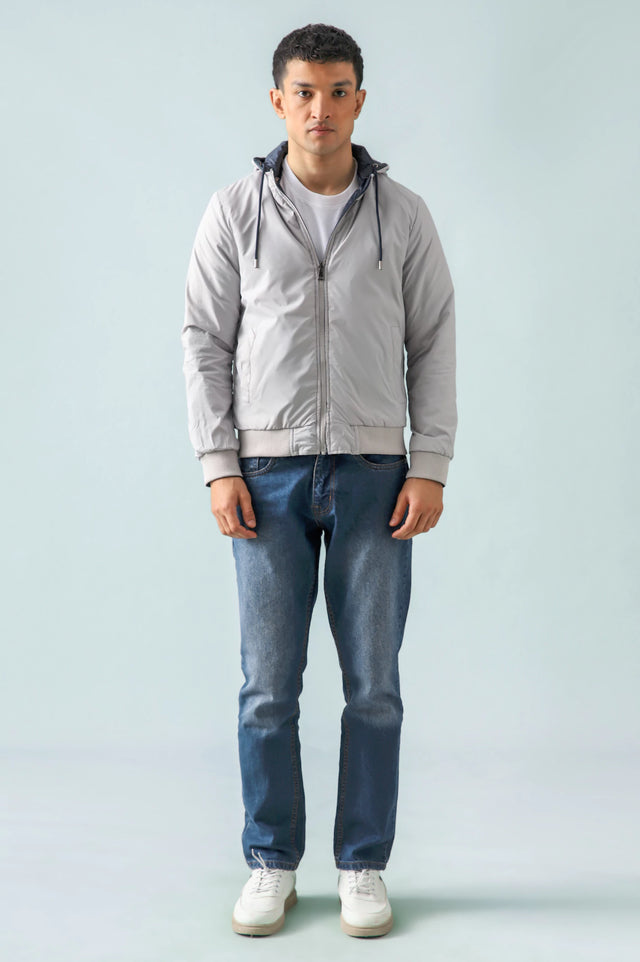 Reversible Hooded Jacket