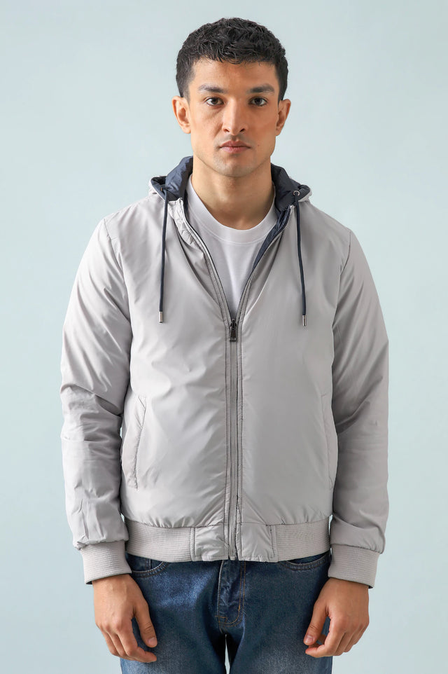 Reversible Hooded Jacket