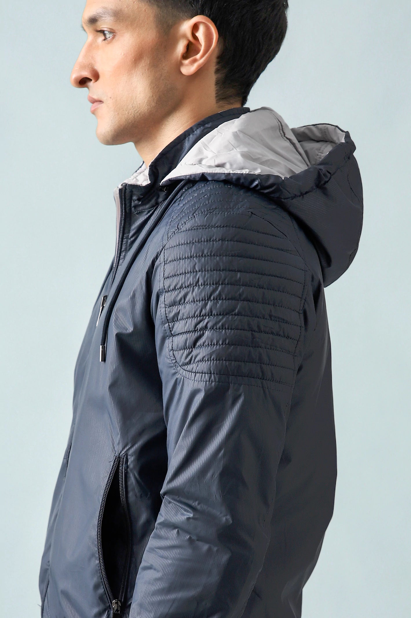 Reversible Hooded Jacket