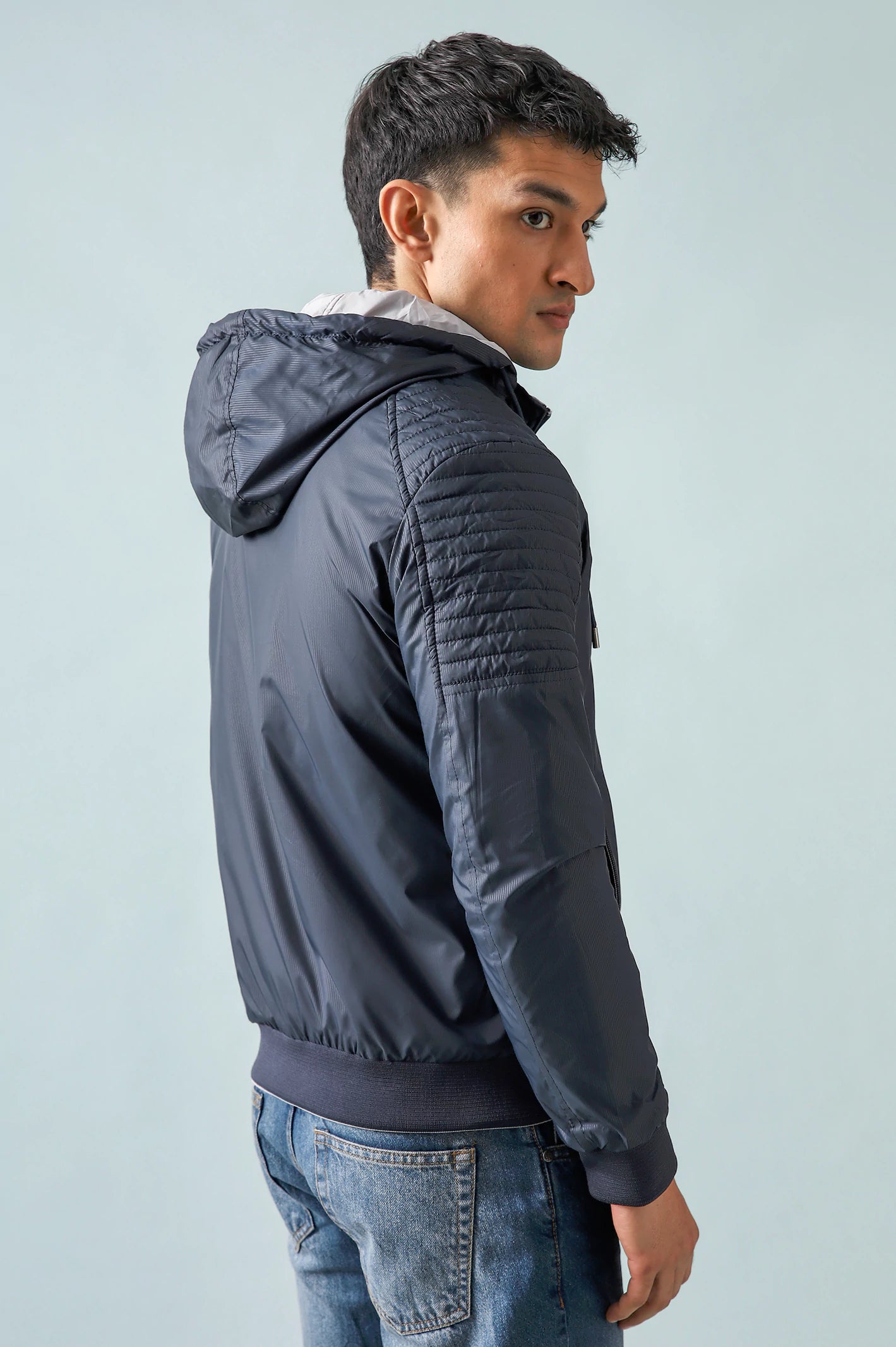 Reversible Hooded Jacket