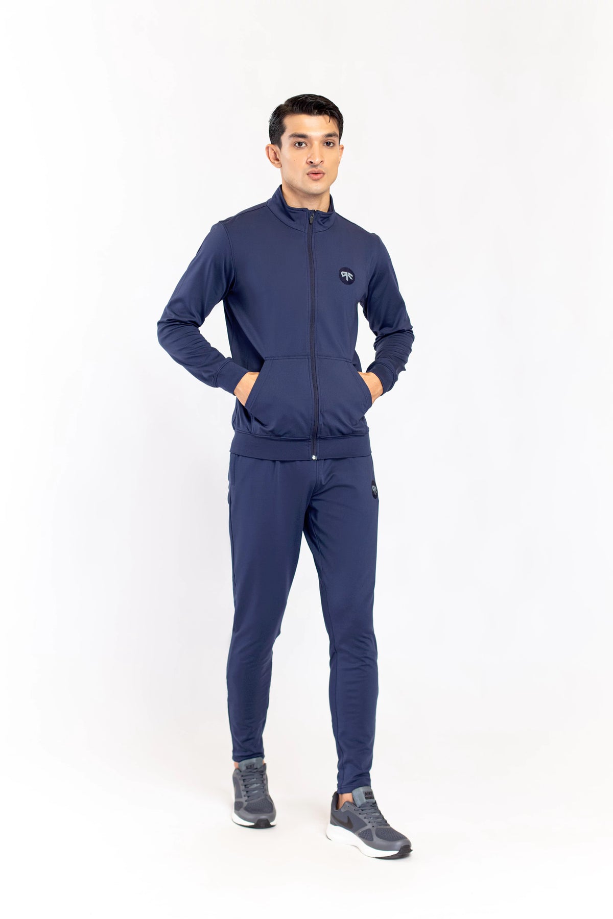 Navy Active Wear Track Suit - 9figure