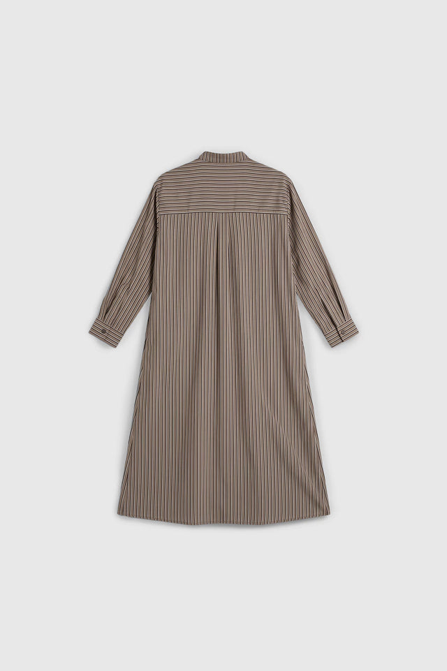 Striped Long Dress