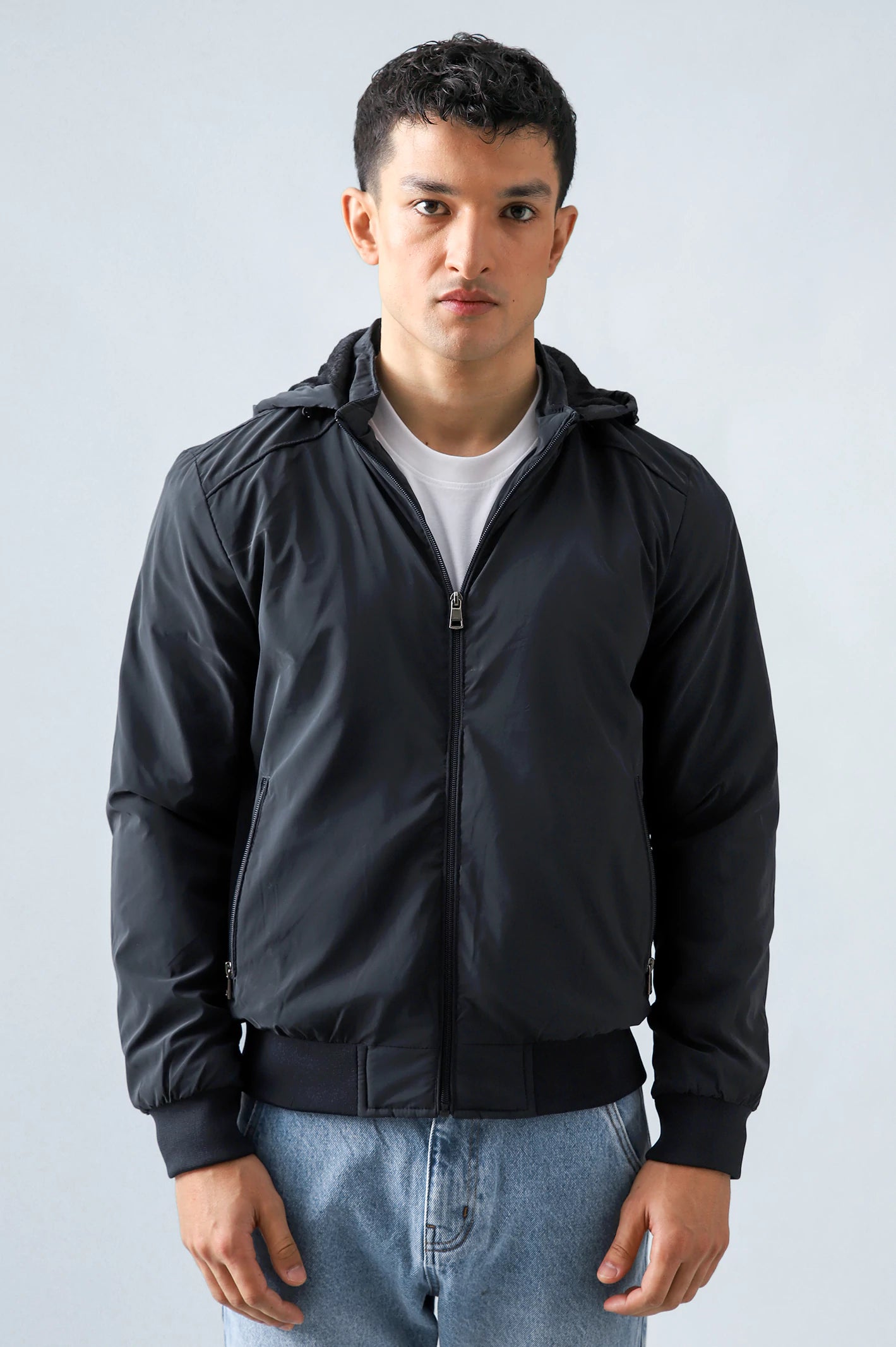 Basic Hooded Jacket