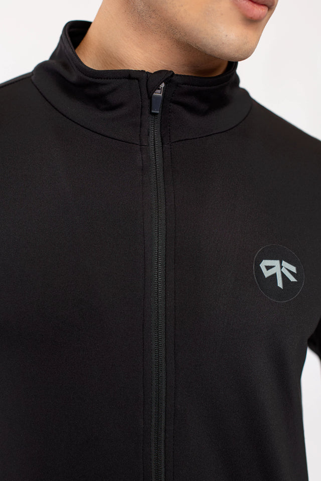 Black Active Wear Track Suit - 9figure