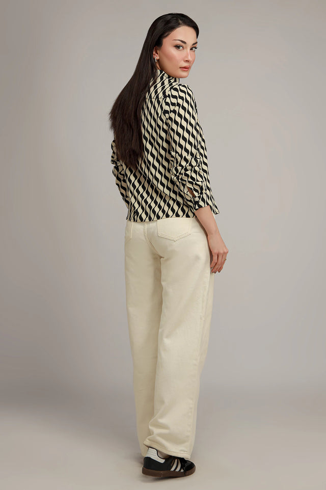 Geometric Pattern Shirt