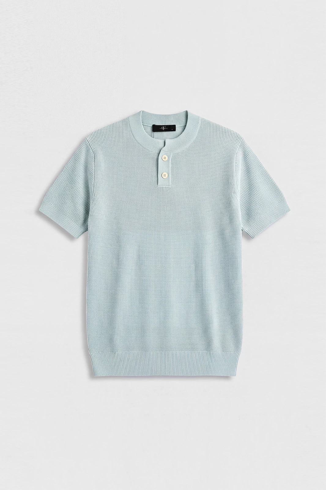 Textured Henley T-Shirt