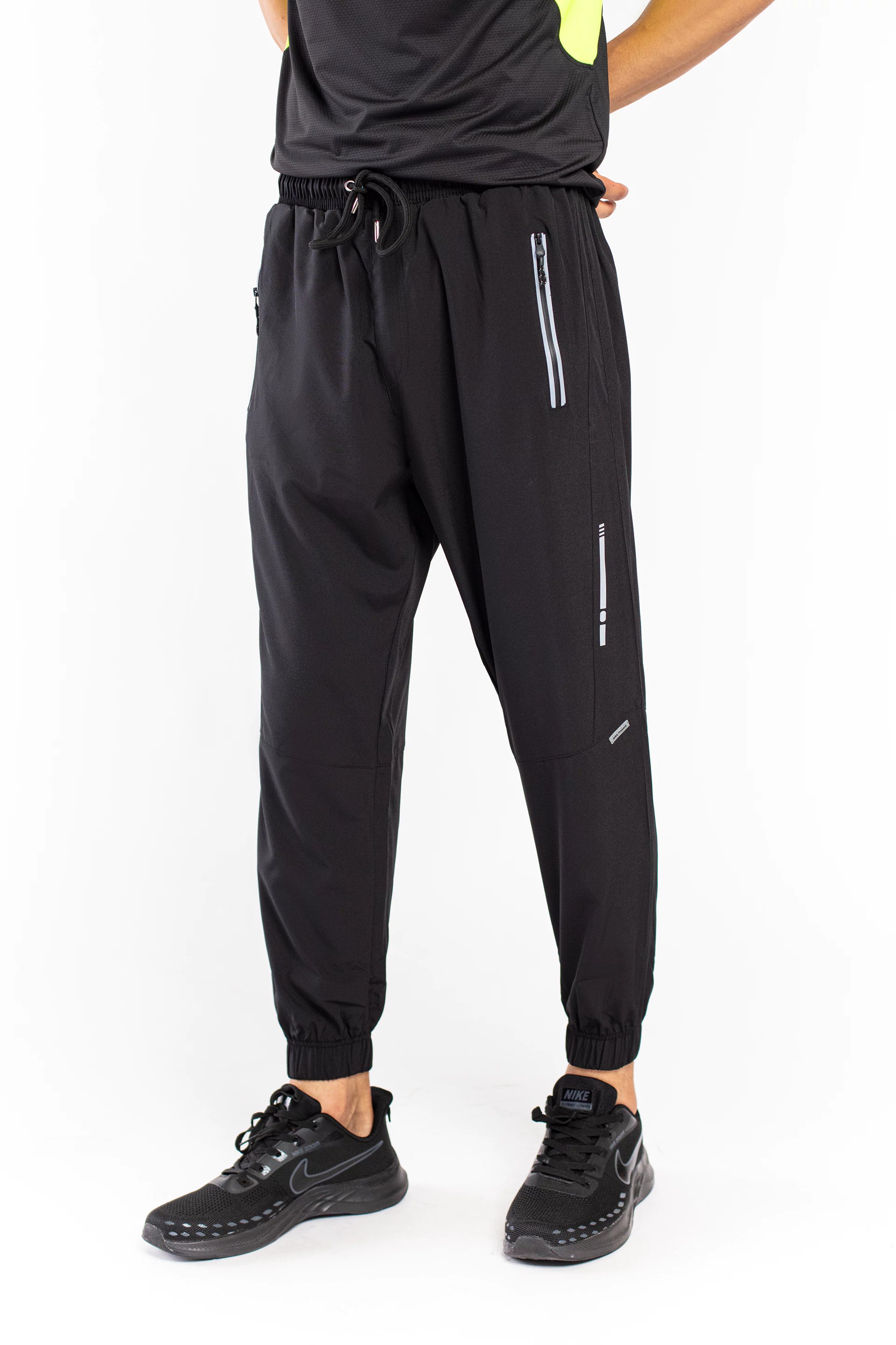 Black Micro Stretch Jogger