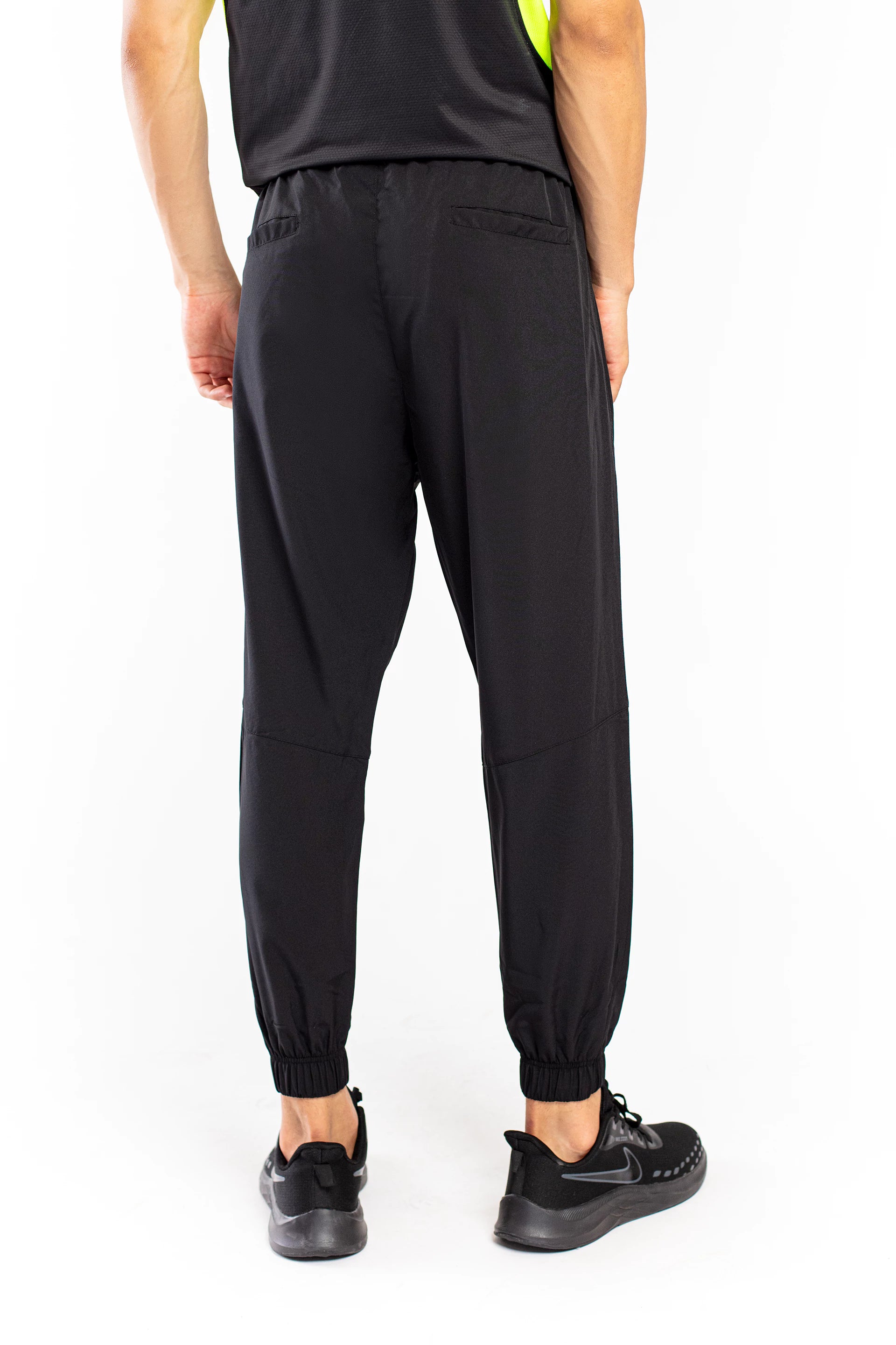 Black Micro Stretch Jogger - 9figure