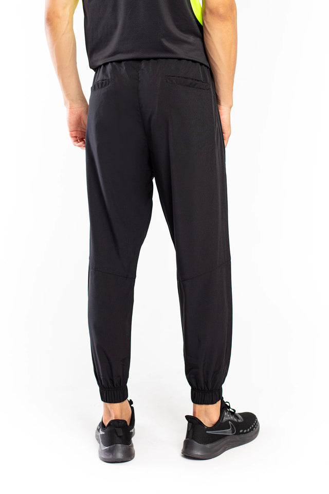Black Micro Stretch Jogger - 9figure