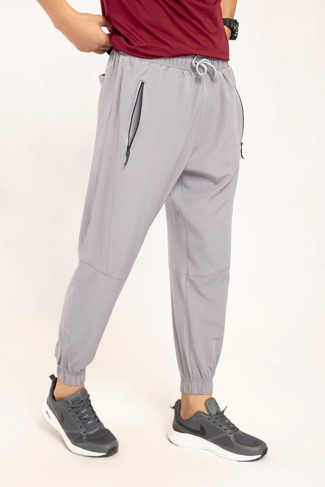 Silver Micro Stretch jogger - 9figure