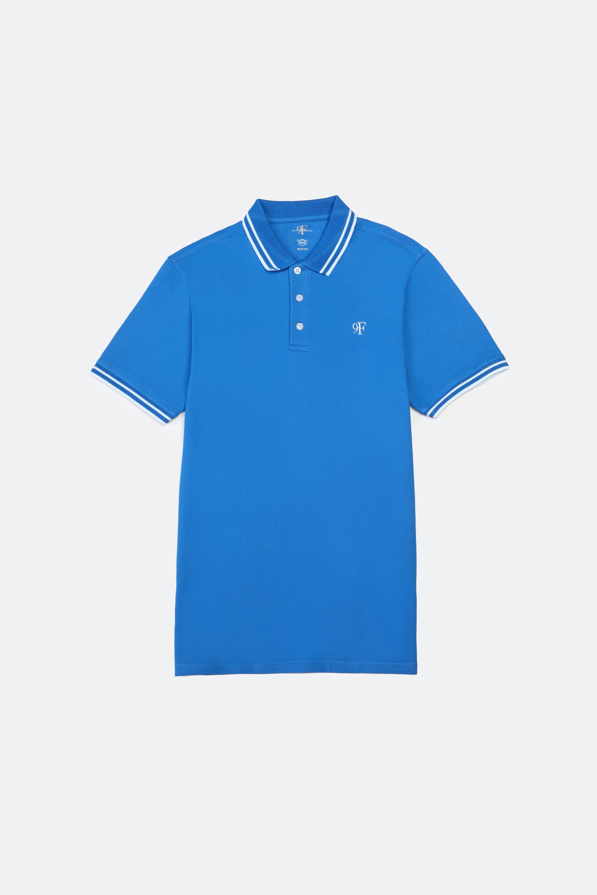 Jacquard Collar Polo Shirt - 9figure