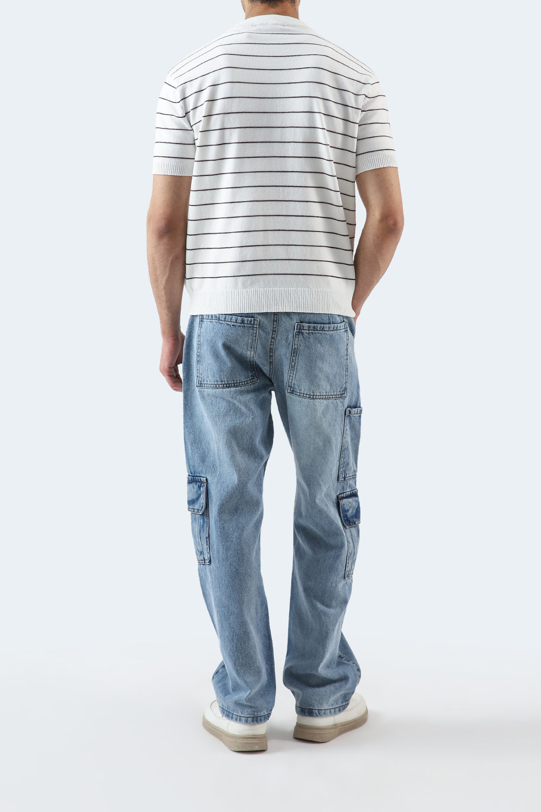 Crew Neck Striped T-Shirt