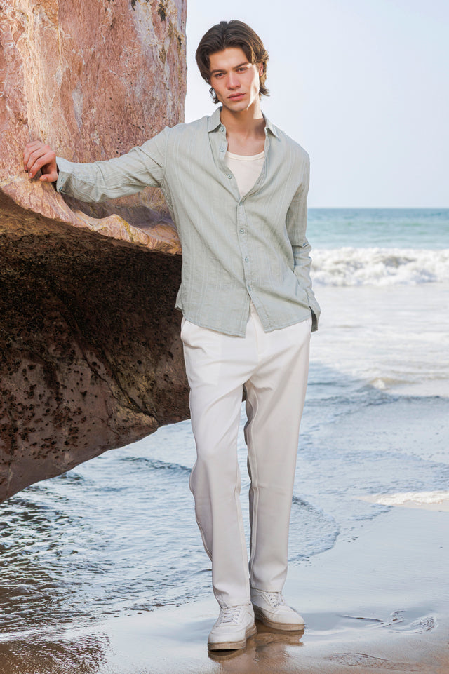 Cotton Textured Shirt