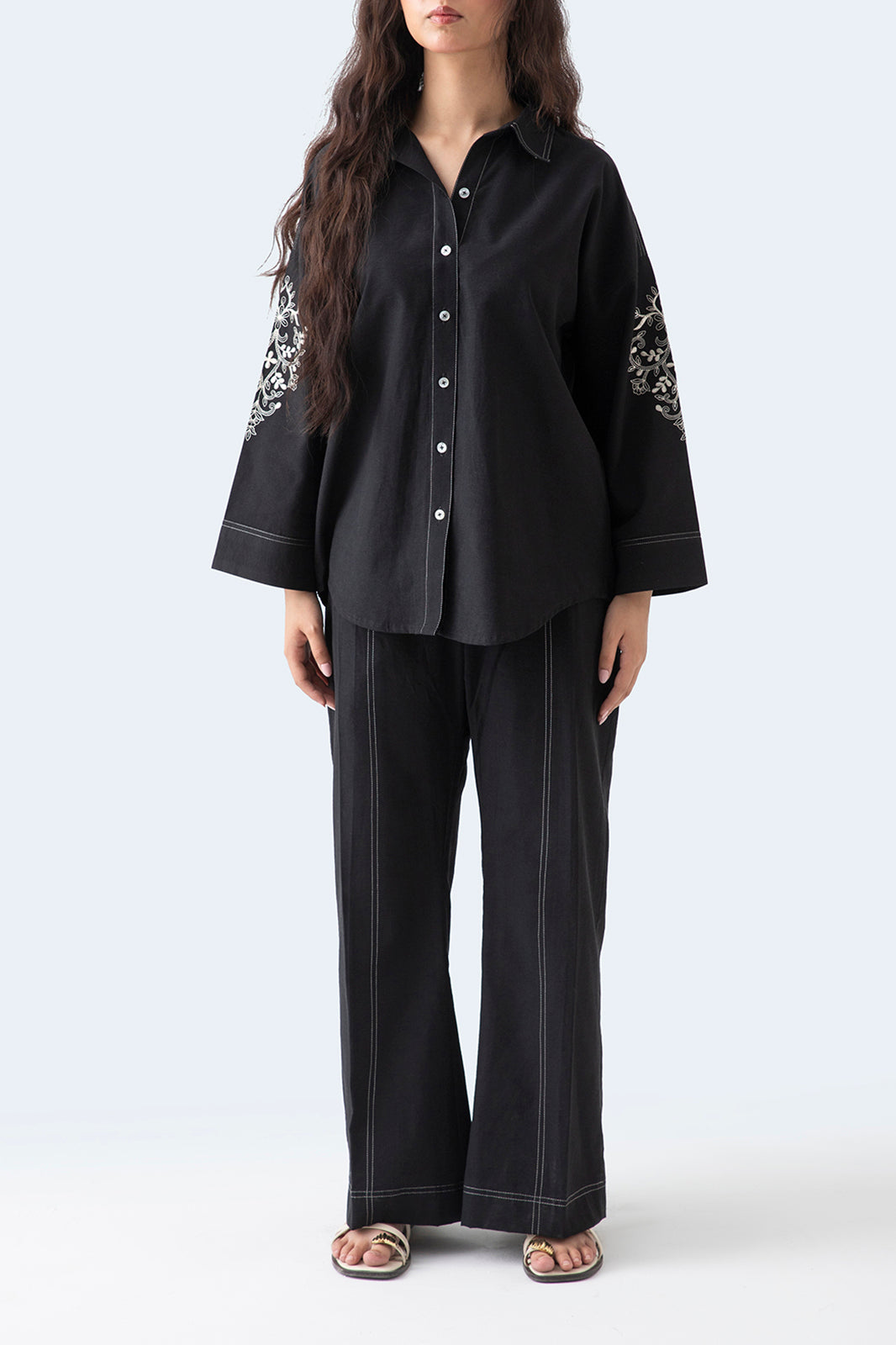 Embroidered Co-Ord Set
