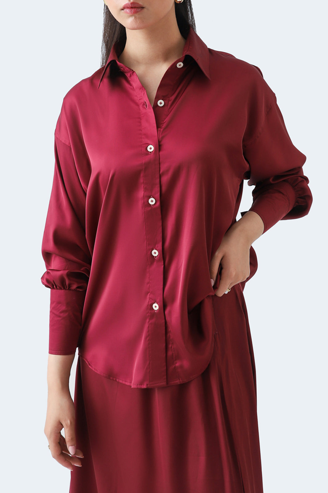 Basic Silk Shirt