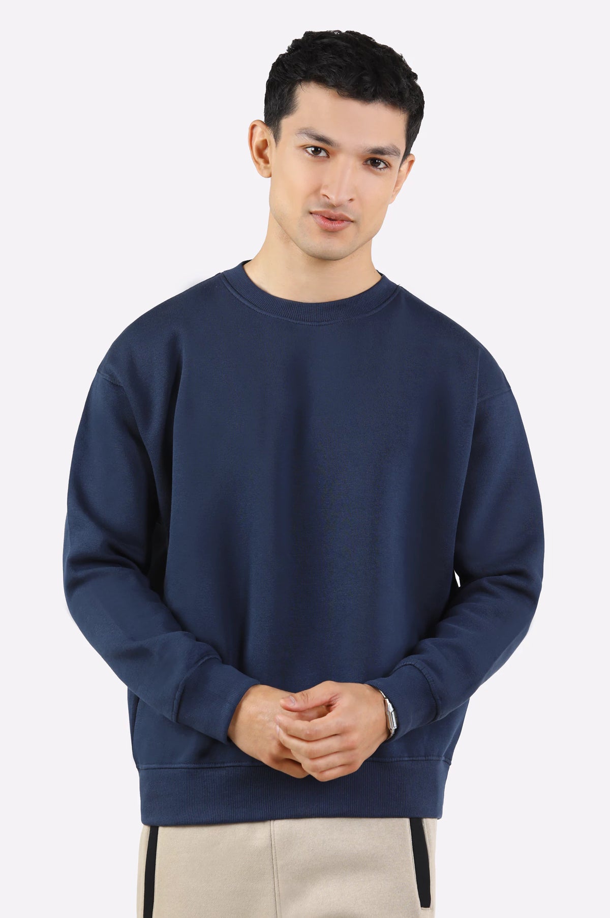 Mens Basic Oversize Sweatshirt