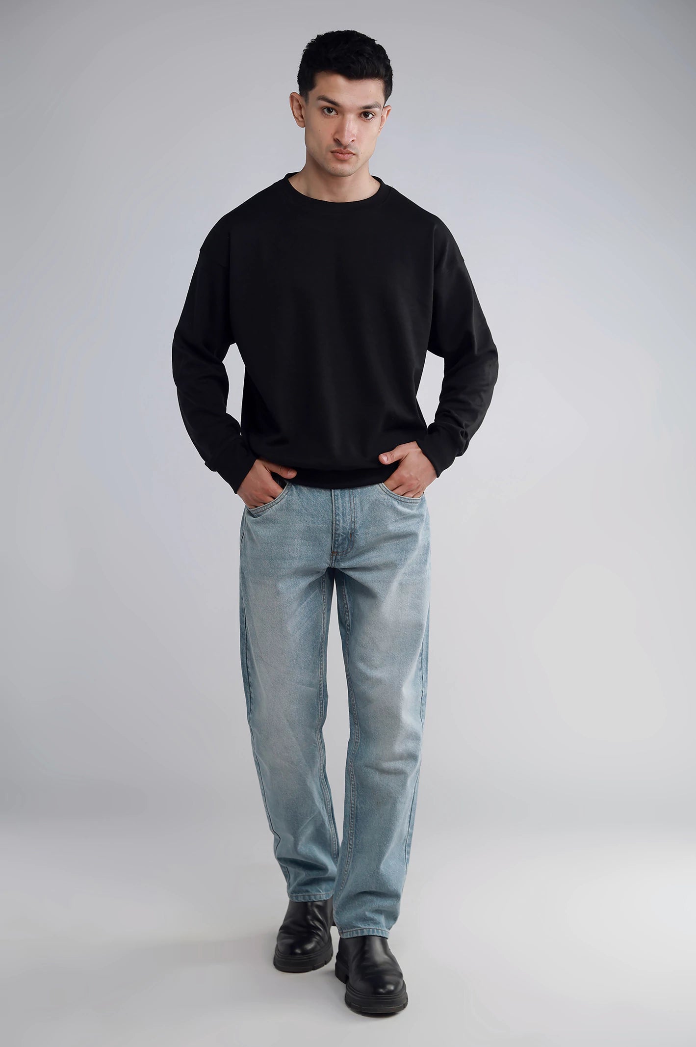 Mens Basic Oversize Sweatshirt