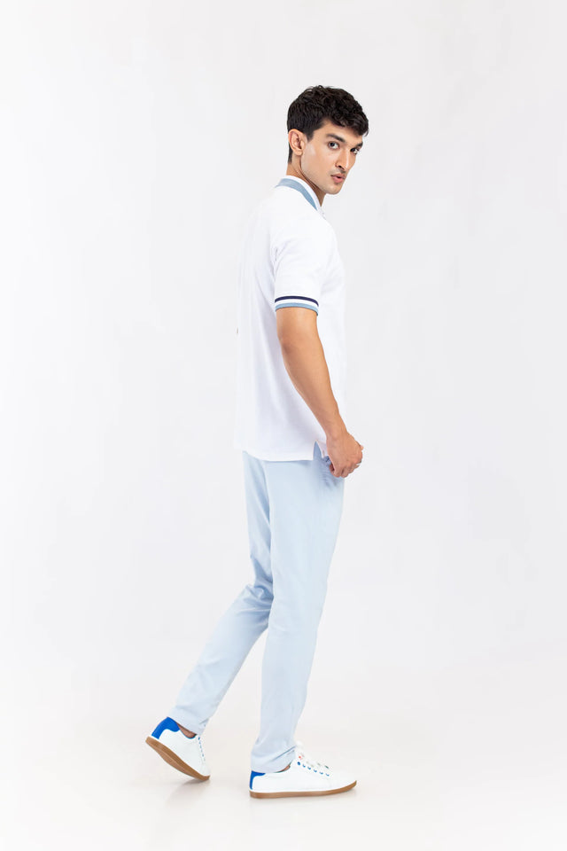 Tipping Collar Polo Shirt - 9figure