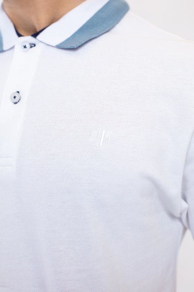 Tipping Collar Polo Shirt - 9figure