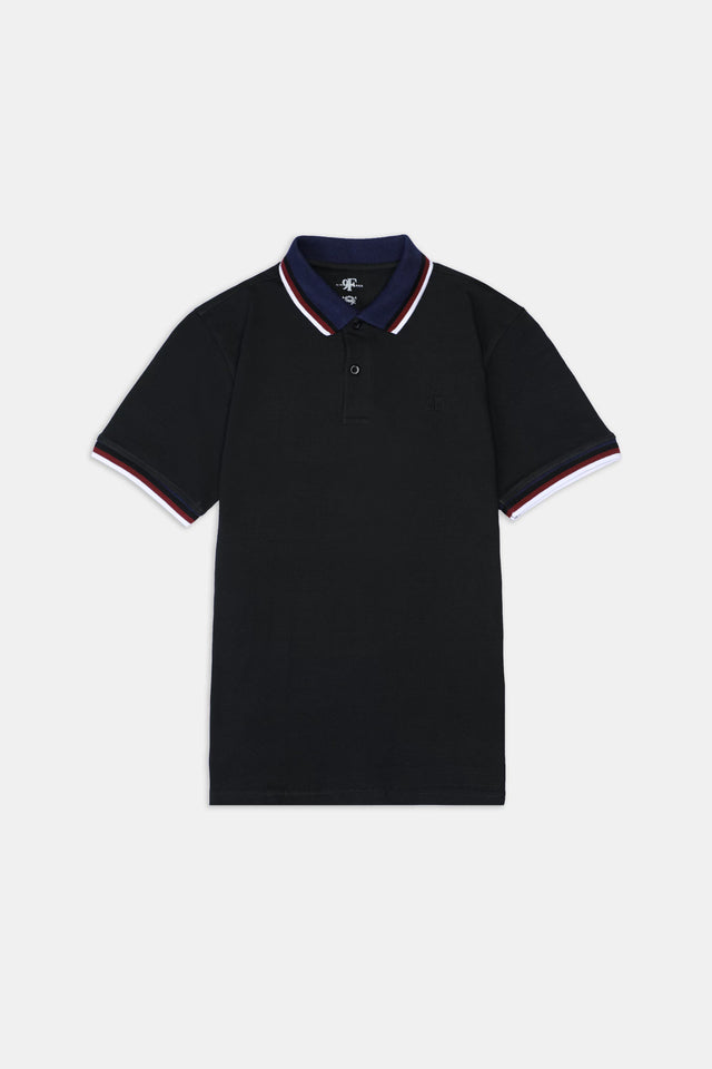 Tipping Collar Polo Shirt - 9figure