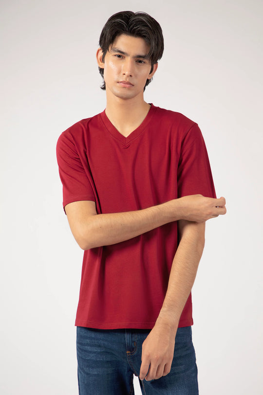 Basic V-Neck T-Shirt