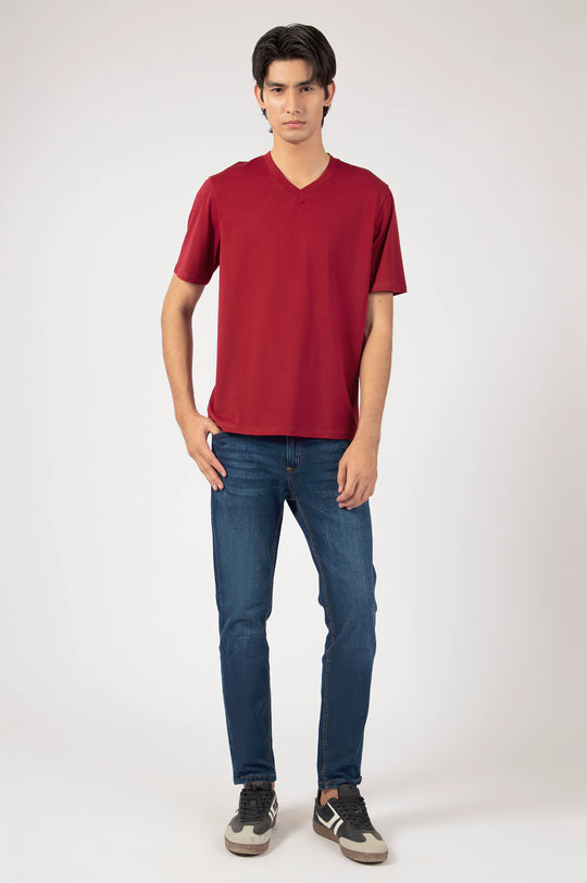 Basic V-Neck T-Shirt