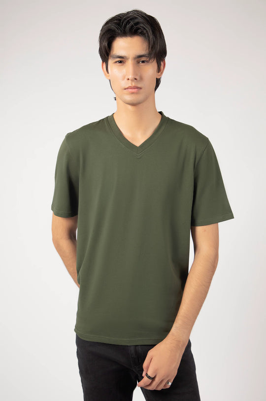 Basic V-Neck T-Shirt