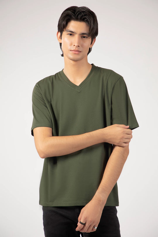 Basic V-Neck T-Shirt