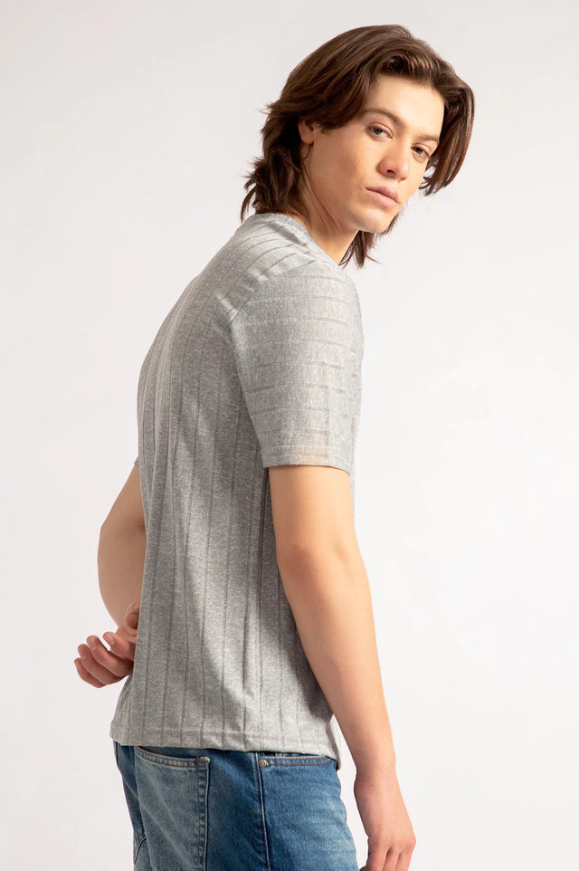 Basic Textured T-Shirt