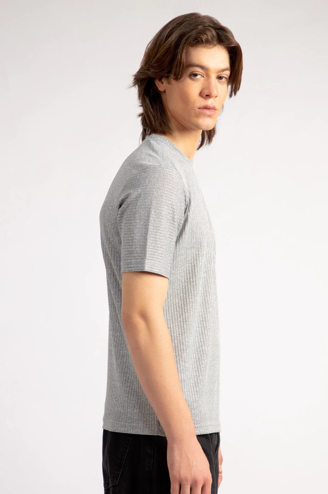 Basic Textured T-Shirt