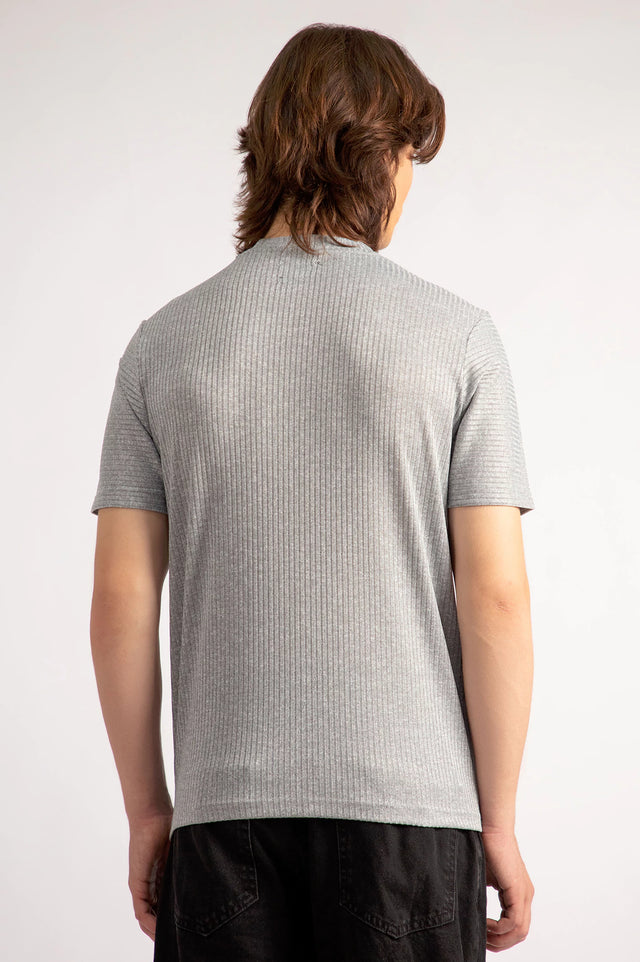 Basic Textured T-Shirt