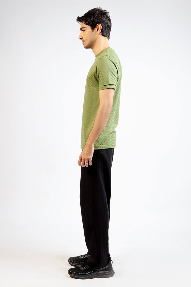 Basic Textured T-Shirt