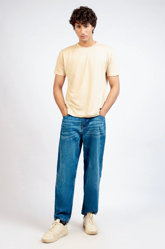 Basic Textured T-Shirt