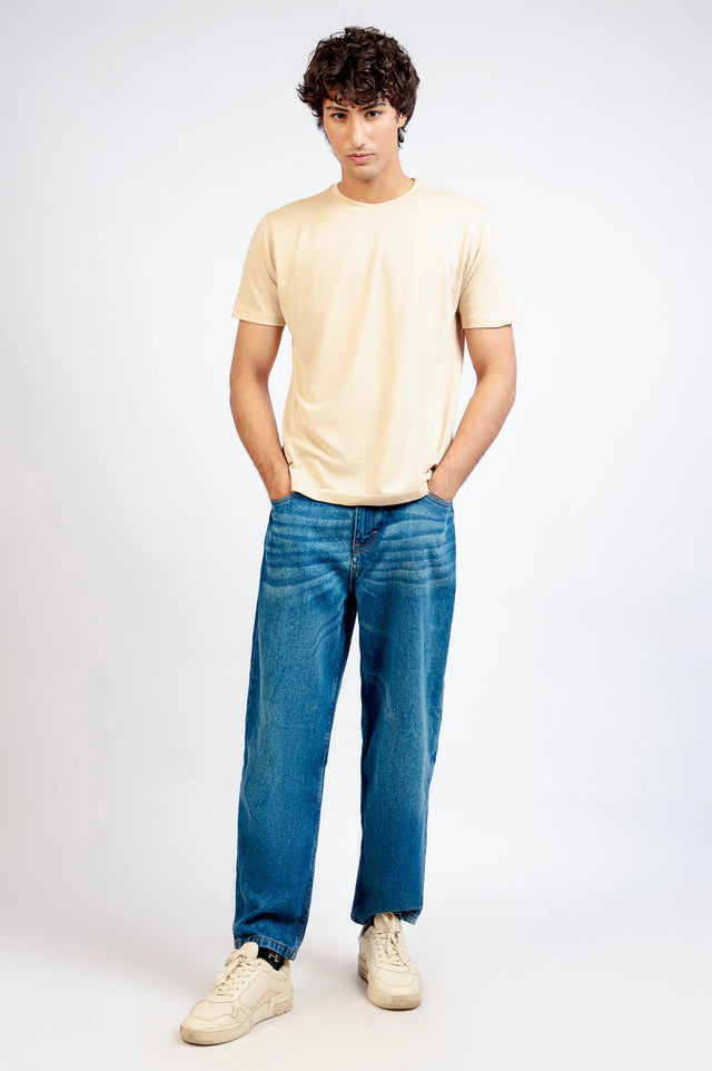 Basic Textured T-Shirt