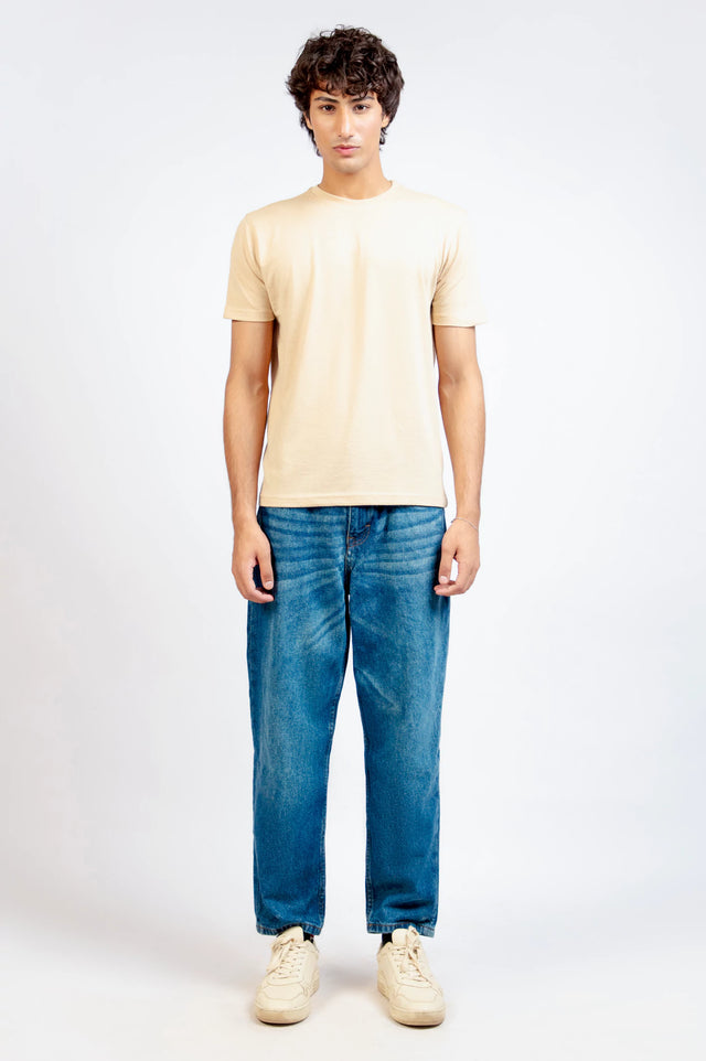 Basic Textured T-Shirt