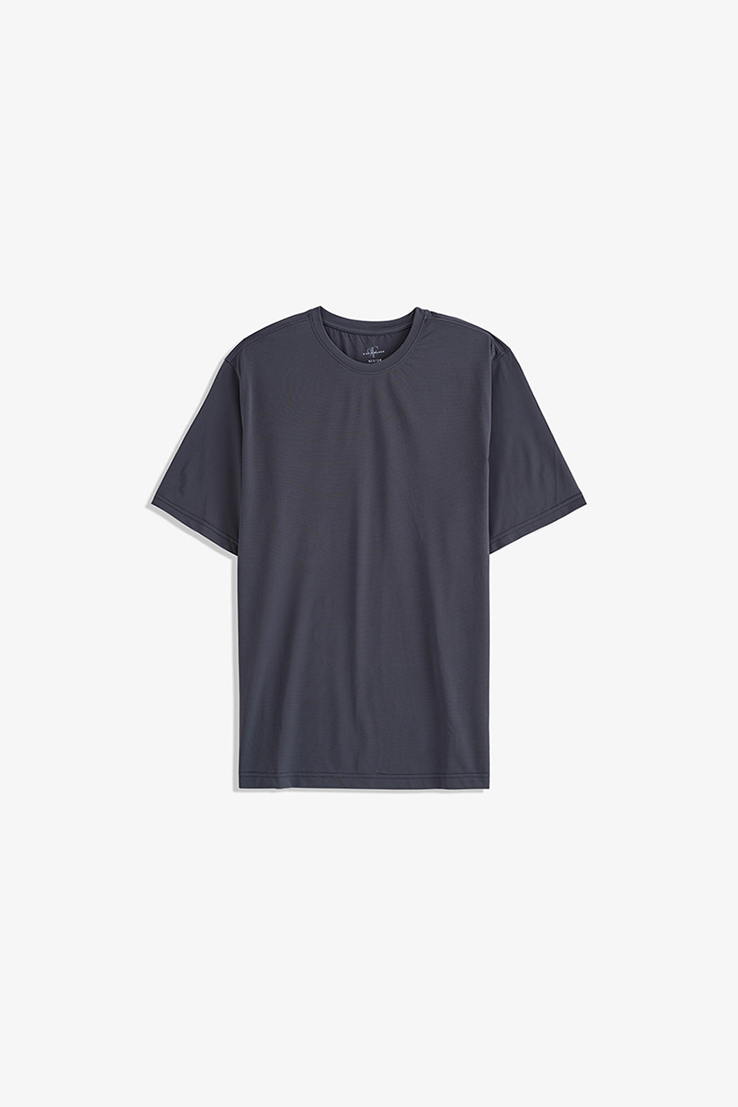 Textured Crew Neck T-Shirt